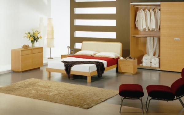 Bed , Bedside table , Dresser, Mirror, Tall boy, Wardrobe