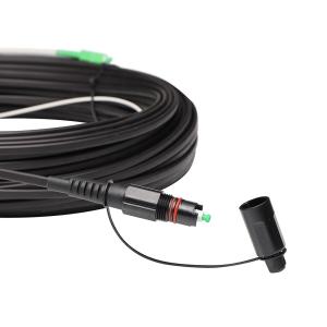 O cabo pendente pre Connectorized de Optitap endureceu o comprimento Singlemode