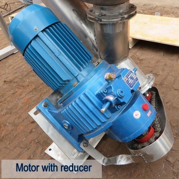 Stainless Steel Heat Resistant Flexible Screw Auger Conveyor Customized for Industrial Applications