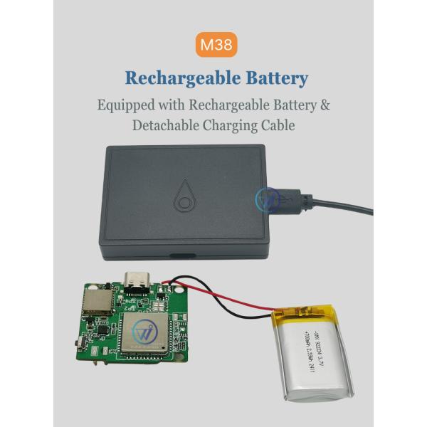 ODM M38 4G GPS Beidou GLONASS Tracking Device for Vehicle Asset Person Locating Tracking with SOS Microphone Speaker Supporting OTA upgrade & API integration