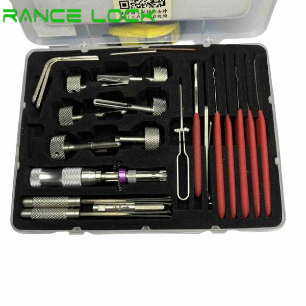 Safebox Locksmithing Tools 16pcs Lock Opening Tools For Deposit Box
