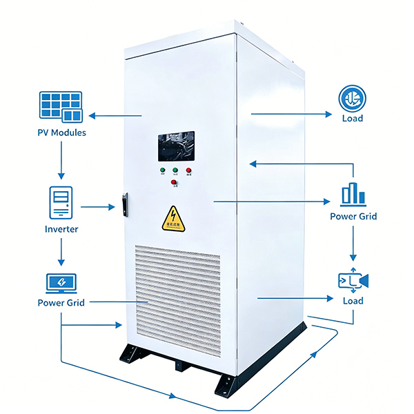 125kW 261.2kWh Lithium Iron Phosphate Battery Pack with Liquid Cooling for Solar PV Energy Storage