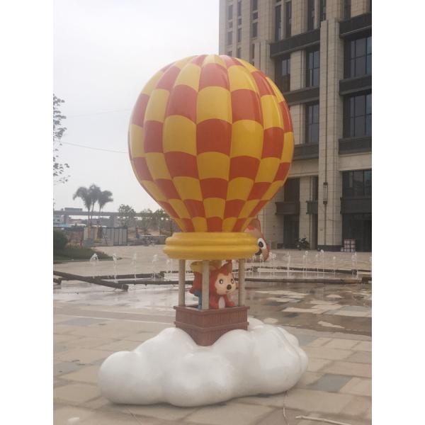 Ali Fibreglass Cartoon Character Sculpture Plaza Garden Decoration