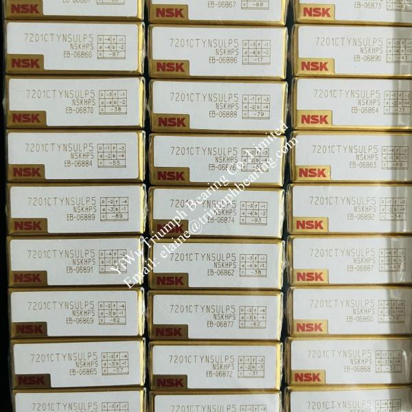 NSK  High Precision Angular contact ball bearing 7201CTYNSULP5 , 7201CTYNSULP4