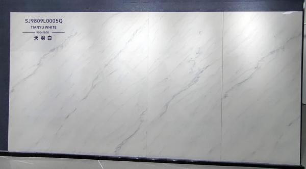 900x1800mm Grey Polished Glazed Porcelain Tile Non-Slip Indoor Floor
