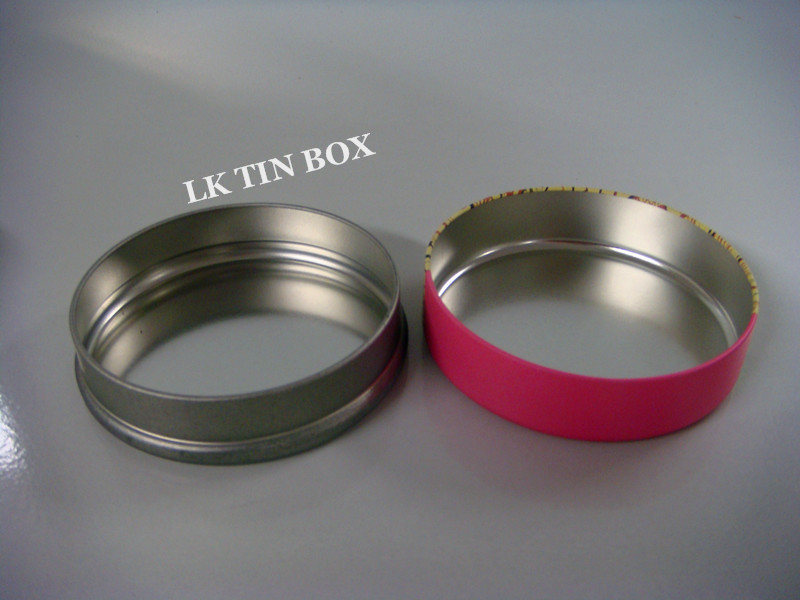 10g 35oz Mor Antipodes Small Tin Boxes With Embossing , Small Round Tin Containers