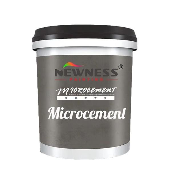 Seamless Microcement Wall Paint Kit High Toughness Silicate Microcement Scrape Method