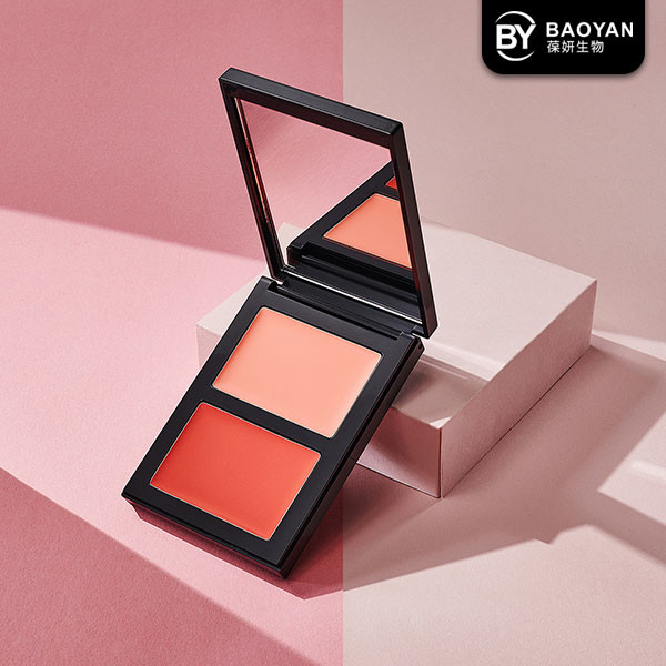 Blusher макияжа стороны 2 цветов, вся кожа приложить двойной водоустойчивый Blusher