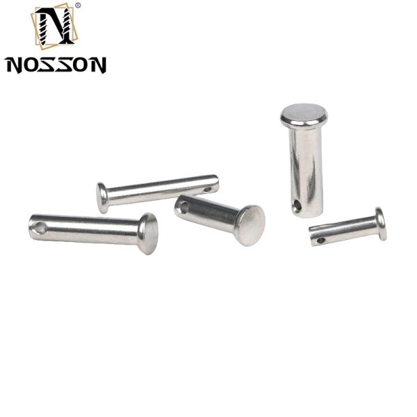 Affordable Prices Clevis Pins Flat Head 304 Stainless Steel Link Hinge Pins with DIN1444 Standard