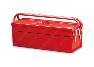 Portable resistente de aço feito sob encomenda da caixa de ferramentas liga de alumínio de 19 polegadas com 3 bandejas