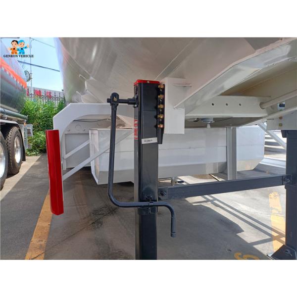 Diesel Oil Fuel Tanker Trailer 4 Axles 42000L 45000L 54000L Using In Africa Countries