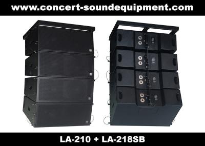 60Hz Disco 680W Line Array Speaker With 1.4 + 2x10 Neodymium Drivers For Fixed Installation