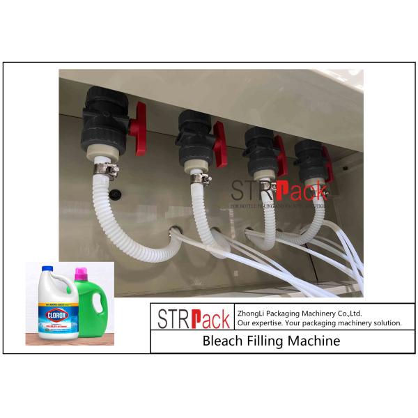 Anti Corrosive Bottle Filling Machine High Viscosity Chemical Detergent Toilet Cleaner
