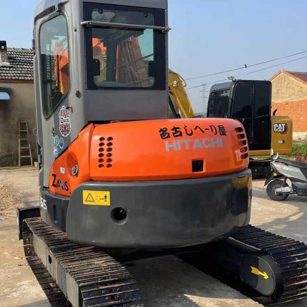 Compact Excavator Used Crawl Excavator HItachi ZX55 0.19m3 Bucket Capacity