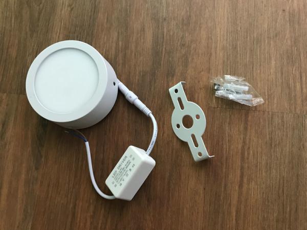 3000k Ip20 Led Round Panel Light  , Long Lifespan Led Office Ceiling Lights 