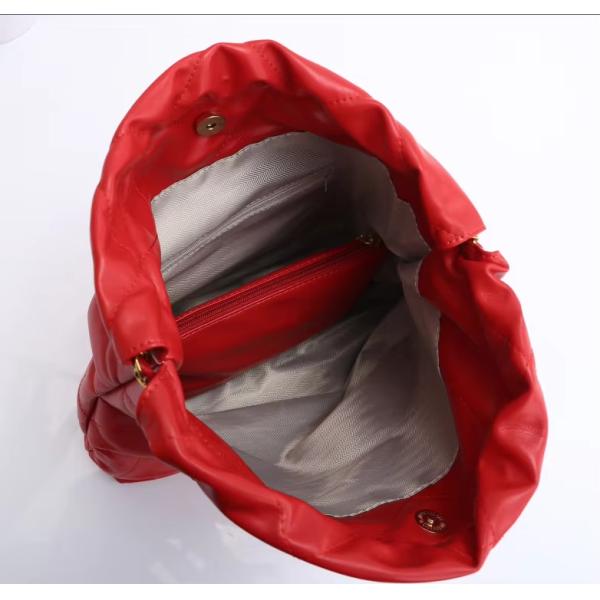 5 Colors Large Metal Chain Tote Handbags for Women Designer All Seasons Large Size