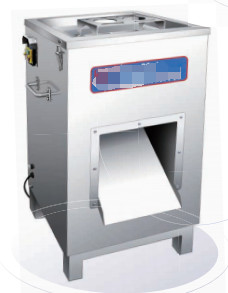 Коммерческое оборудование для переработки мяса Электрический нарезатель мяса мощностью 0,75 кВт с режущей мясной резкой 3,5-5 мм