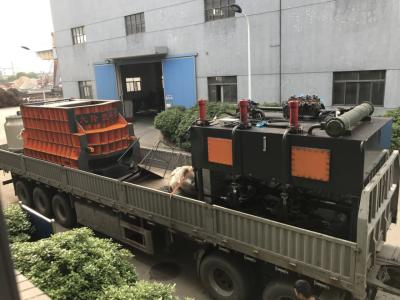 força nominal de 630 toneladas de controle remoto de corte da máquina da sucata de 380v 3hp 50hz