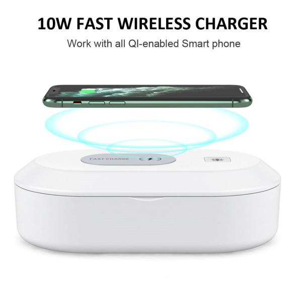 Wireless Charging Uv Phone Sterilizer Box N95 FFP2 FFP3 Face Mask Disinfection