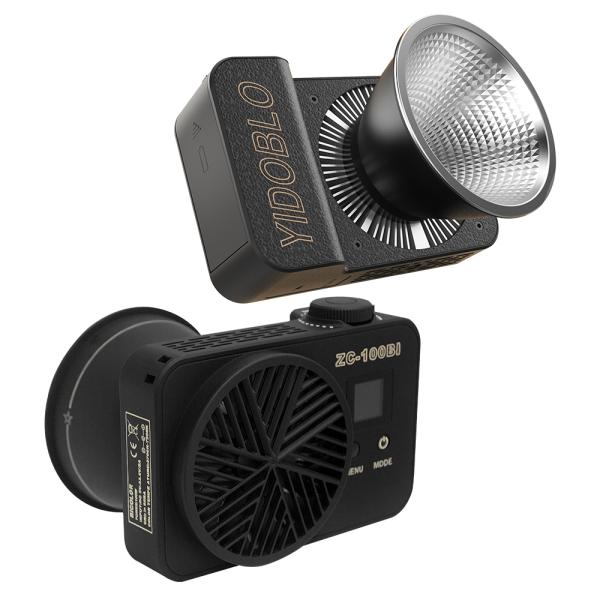 100W handheld can be matched with a handle long battery life cold and warm light suitable for outdoor photography fill light