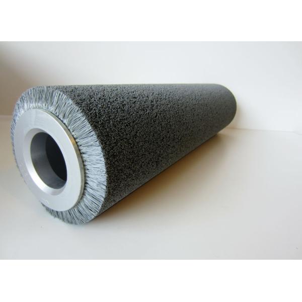 Grit 120 Industrial Roller Brushes Wire Drum Wood Wheel Brush For Woodworking