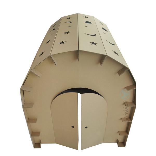 Eco Friendly Indoor Cardboard Playhouse To Color 5 Pounds For Imaginative Kids