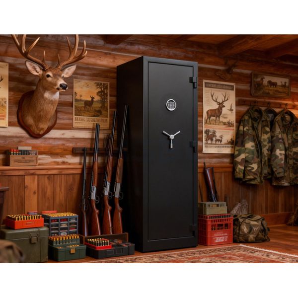 Large Gun Secure Box Gun Safe Box Protect Firearms Fire Resistant Anti Pry Safe Box