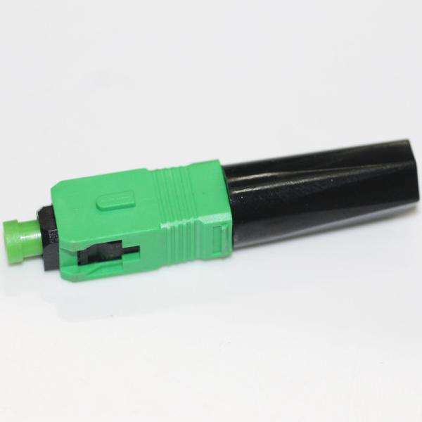 Pre Installed Fiber Optic Field Assembly Connectors 3.0mm SC APC Singlemode
