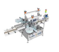 Machine d'étiquetage à double face autoadhésive pharmaceutique chimique