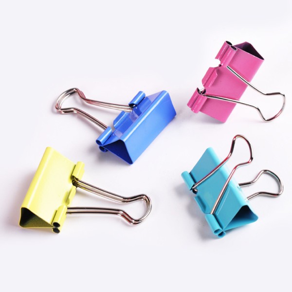 25mm good quality multicolor metal binder clips