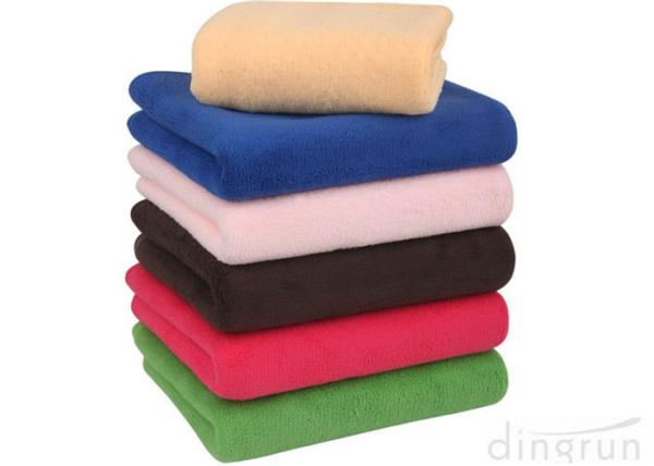 Microfiber Bath Towels Green , Microfiber Cleaning Towel For Home