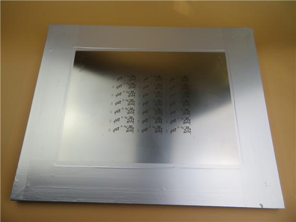 Laser Stencil Built on 520 X 420mm Fame with 0.12mm Stainless Steel Foil