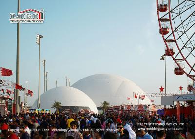 Steel Structure 60m Diameter Geodesic Dome Tents For Outdoor Exhibition