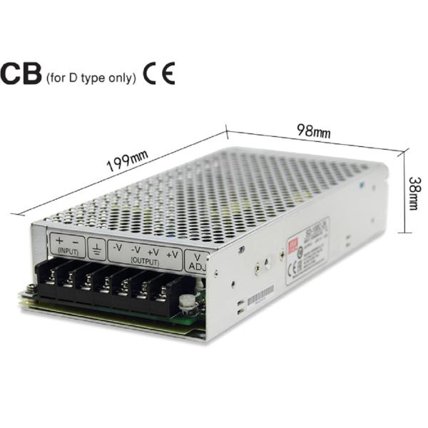 Промышленный модуль 12V конвертера DC DC SD-50A-24 к 24V 2.1A