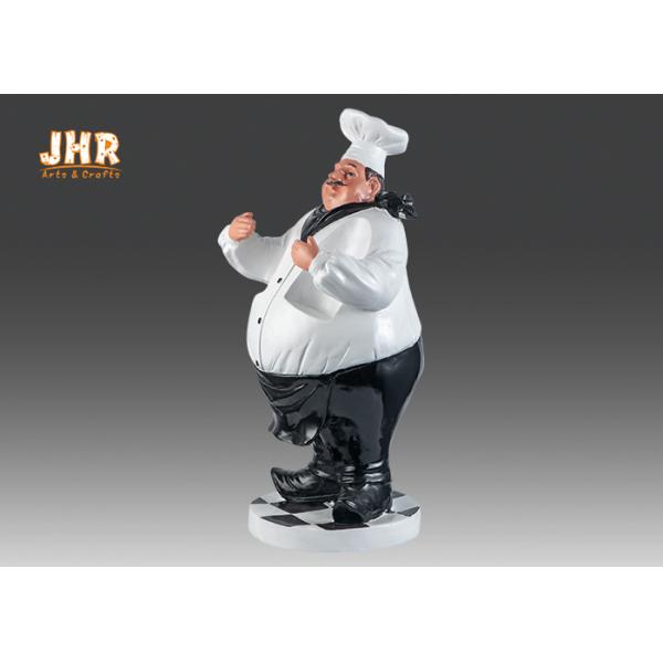 Античный жирный держатель вина столешницы бутылки шеф-повара 2 смолы Фигурине статуи Полыресин оформления шеф-повара