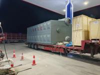 Pressão 1,25-2,5Mpa Caldeira de vapor de tubo de água 20 ton/h Caldeira de vapor de óleo