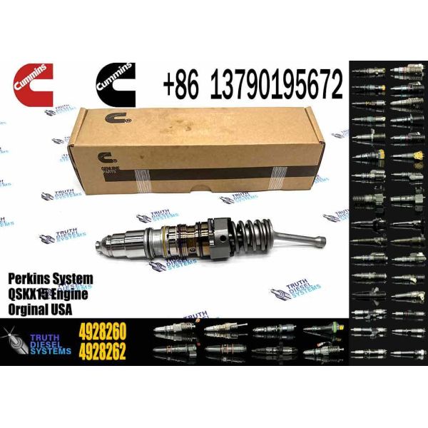 Durable Fuel Injector Assembly 4928260 for Cummins Engine QSKX15 Series