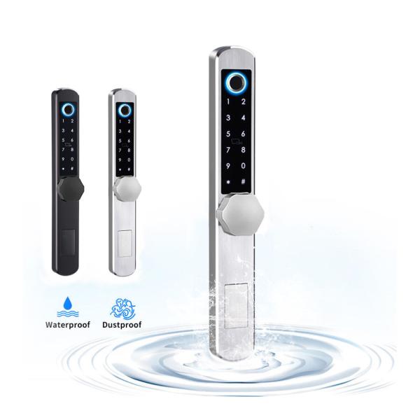 Système biométrique professionnel de contrôle d'accès de serrure de porte d'empreinte digitale pour la maison