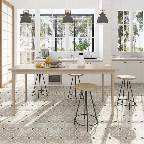 Beige Ceramic Rustic Tile 20x20cm Indoor Floor Wall