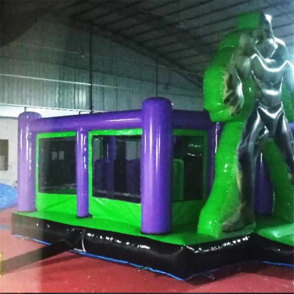 Popular commercial outdoor jumping castle kids inflatable baby bouncer combo air blower