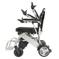 Auto pneumático exterior do plutônio que dobra a cadeira de rodas elétrica com motor sem escova 180Wx2