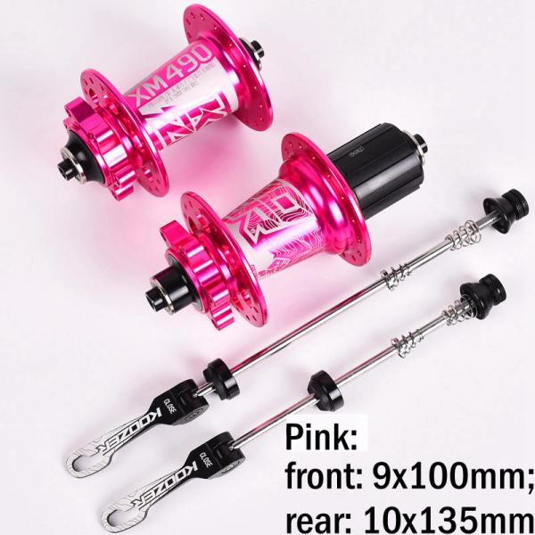 2021 Koozer XM490PRO 4 Bearing MTB Mountain Bike Hub Rear 12x142mm Thru 32 Holes Disc Brake Bicycle