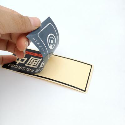 Silk Screen Acrylic Tag Label Waterproof Door Tag PVC Plastic Safety Sign