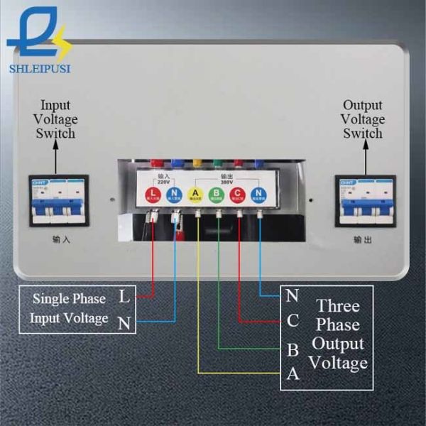 2 Phase To 3 Phase Converter Transformer Step Up Voltage Transformer
