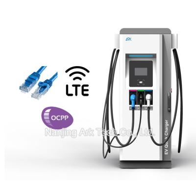 Fã que refrigera estações de carregamento rápidas de OCPP 1.6J 60KW EV