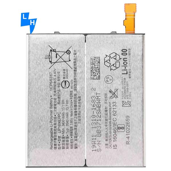 Stock Rechargeable LIP1656ERPC Li-ion Polymer Battery for Sony XZ2 Mobile 3540mAh 3.85V