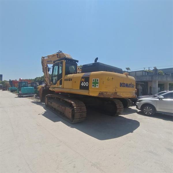 Construction Work 40ton Used Komatsu Excavator PC400-8 with Crawler Chain Moving Type