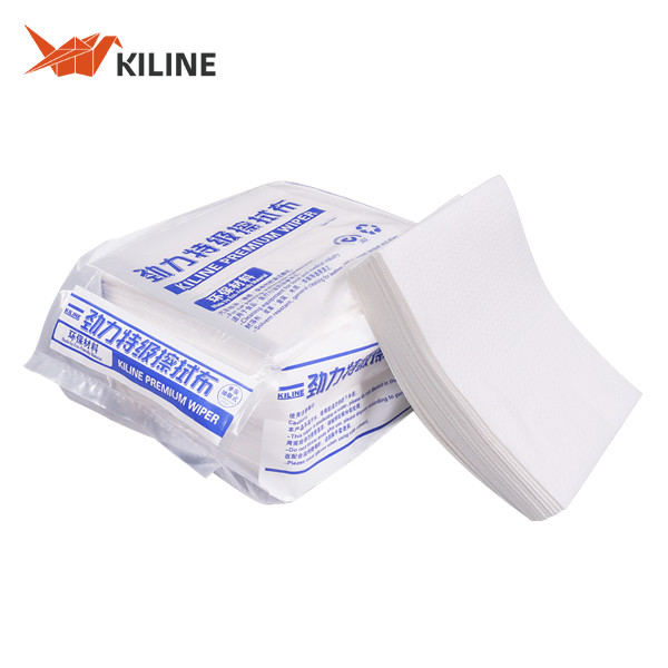 Woodpulp Polypropylene Industrial Cleaning Cloth All Purpose Cleaning Wipes