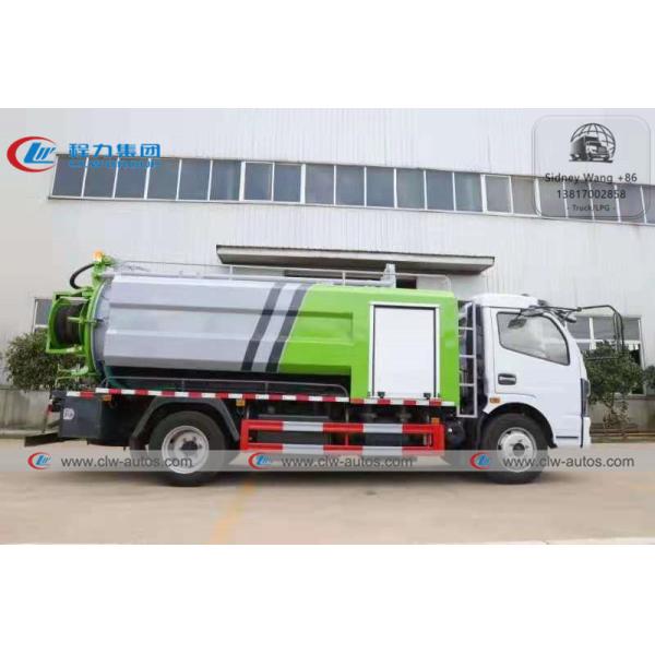 Dongfeng Kaipute 3000L Water Tank 7000L Septic Tank Vacuum Suction Truck