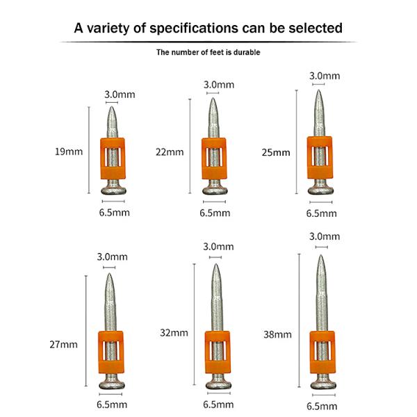 GB Standard 22mm Concrete Gas Nail with Cut Point Fastory 's Latest Arrival